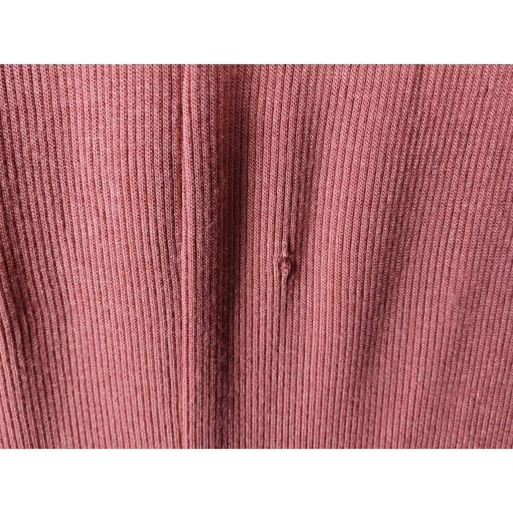 Akemi + Kin Anthropologie Oversized Hi Lo V Neck Top Pink Size XS/S